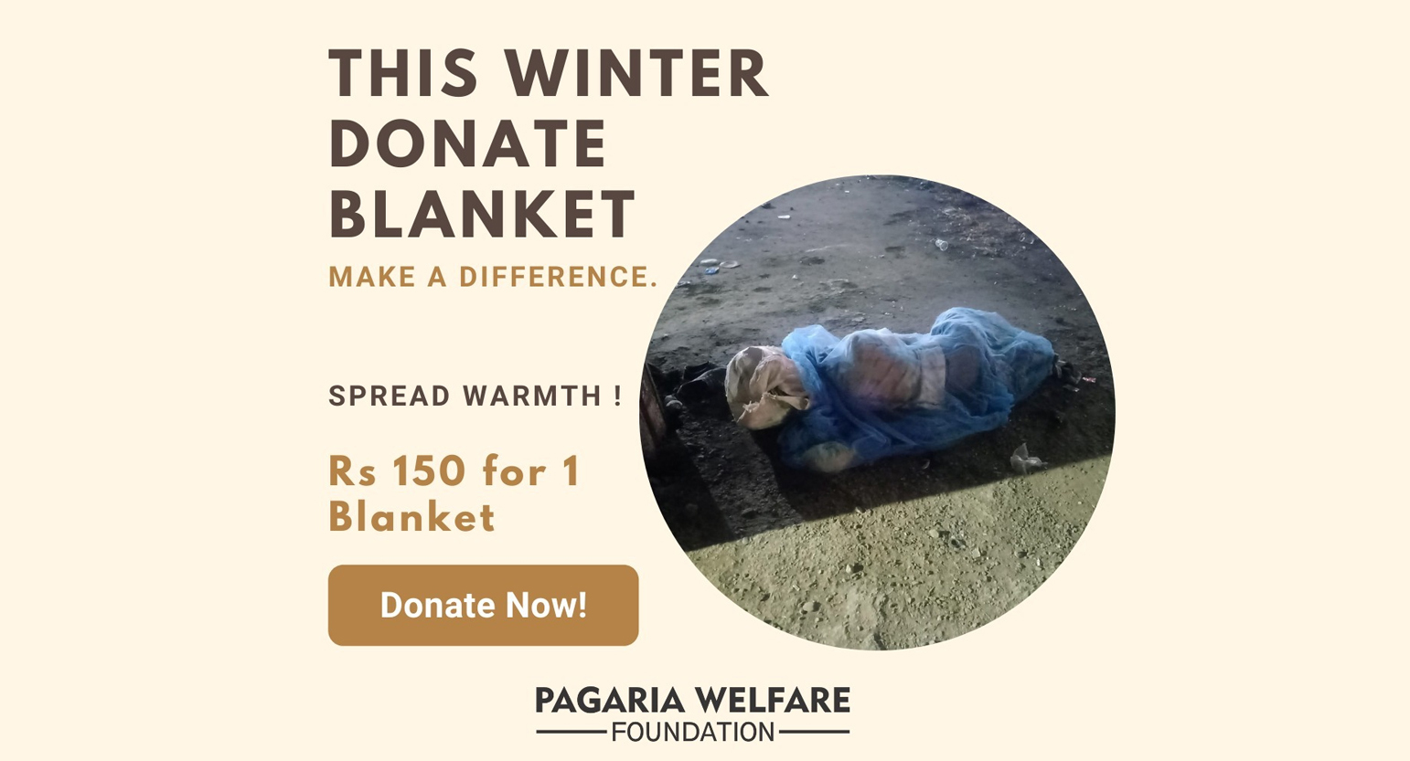 Donate A Blanket , Share the Warmth DonateKart