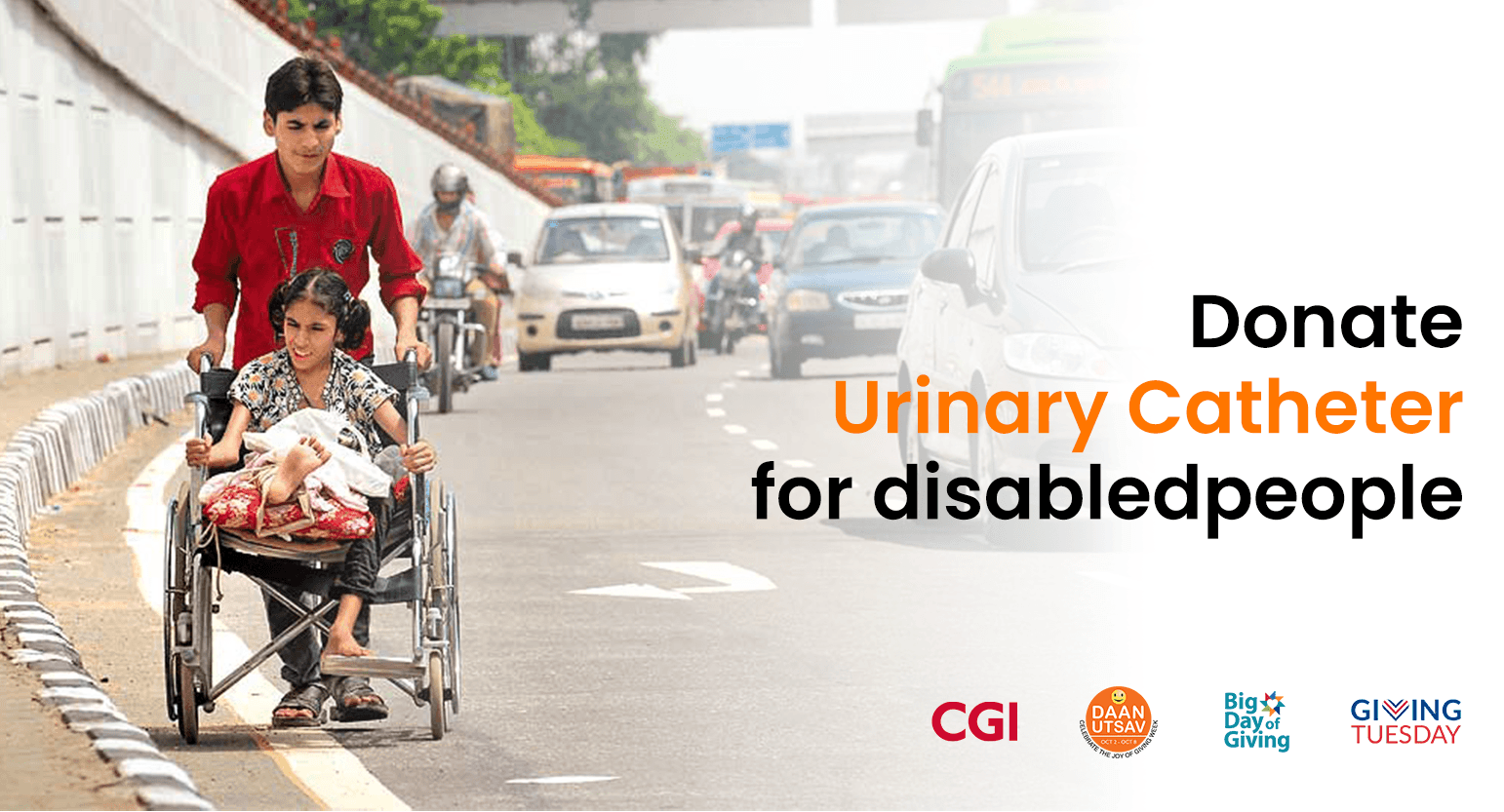 This Daan Utsav, Donate A Urinary Catheter & Give Physically Challenged