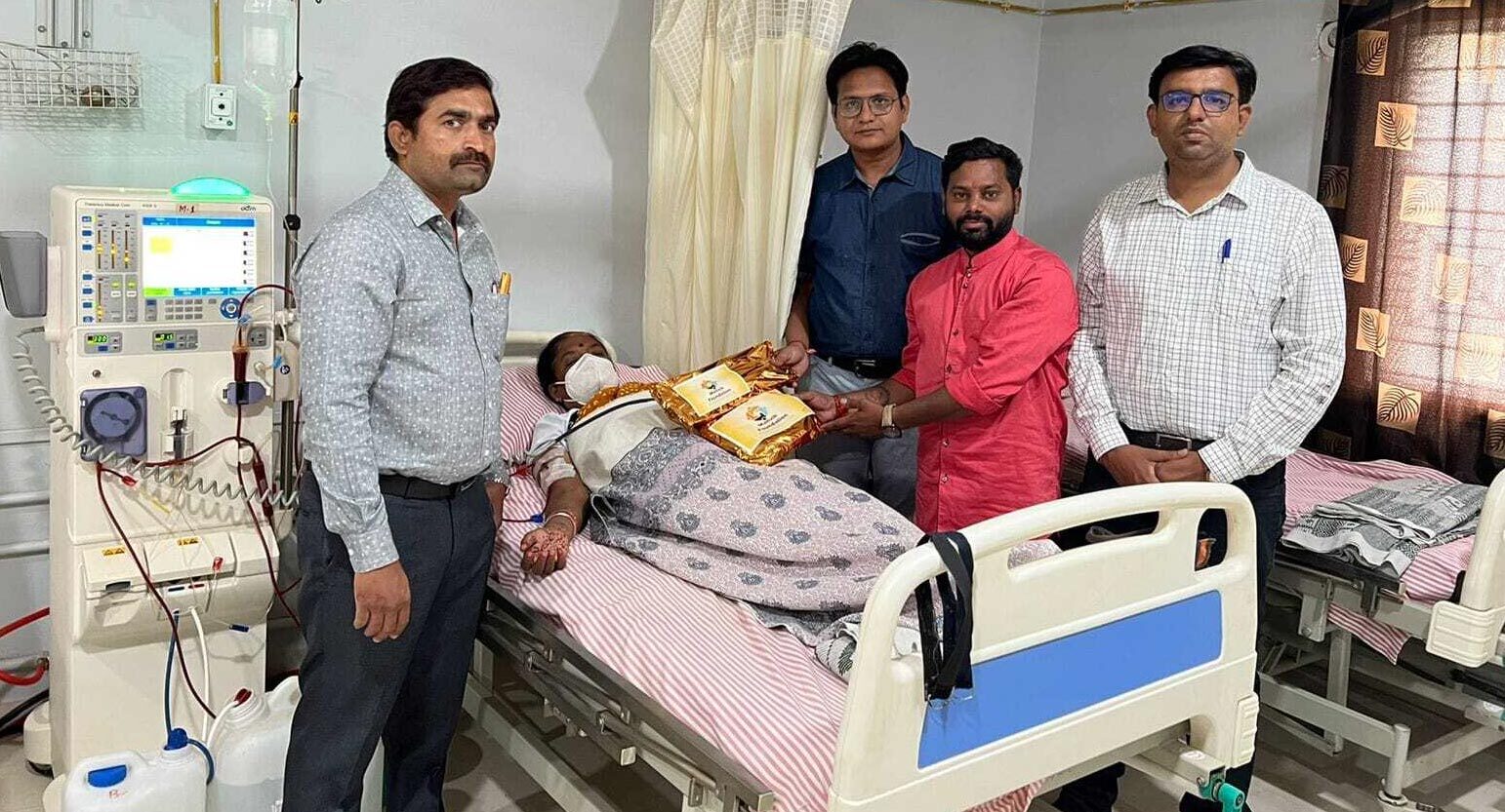 Bridging Healthcare Disparities Donating Kidney Dialysis Kits to