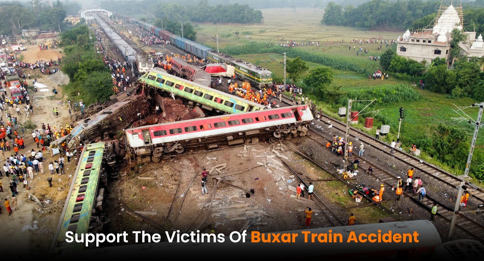 Tragic Train Accident In Bihar Has Left 100+ Severely injured, Donate Emergency Aid To Save Them